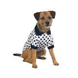 XXS Nantucket Blue Dot Dog Polo Shirt