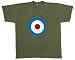 RAF BULLSEYE T-SHIRT - OLIVE DRAB