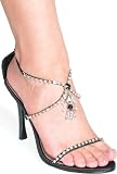 457-Mandy Rhinestone Strappy Sandal High Heel Shoes