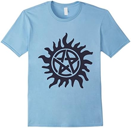 Men's Supernatural T-Shirt Tatto New 3XL Baby Blue