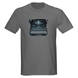 antique typewriter Vintage Dark T-Shirt by CafePress