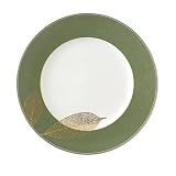 Sasaki Gold Leaves Round Dinner Plate