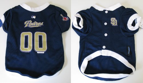 San Diego Padres Pet Dog Baseball Jersey SMALL