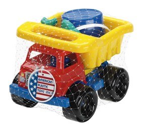 Complete large sand toy trucks