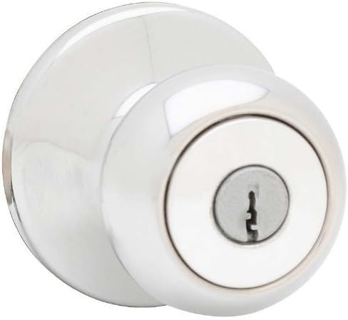 Kwikset 740C 26 SMT RCAL RCS Copa Keyed Entry Door Knob Set with SmartKey, Polished Chrome by Your Other Warehouse