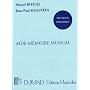 Aide-m�moire musical - Livre de Bitsch
