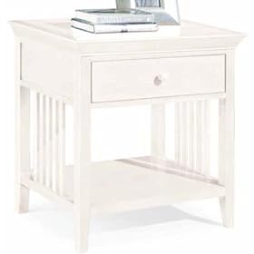 American Drew Drawer Night Stand - White 181-400W