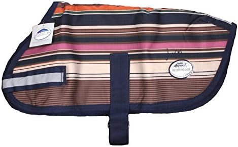 Joules Weatherbeeta Dog Blanket Coat -Multi-striped (location of stripes may vary from picture shown due to the nature of the fabric) - Size XXL 32" 80cm