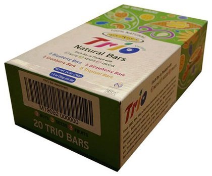 Mrs. Mays Trio Bar Variety ct, 1.2 oz bars, 20 ct (Quantity of 3)