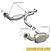 Magnaflow 93419 Direct Fit Catalytic Converter (Non CARB... Magnaflow 93419 Direct Fit Catalytic Converter (Non CARB...