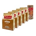 Minges Padinies Cappuccinopad-Bundle "Crema Cappuccino", 5 x 15er (525g) + Vorratsdose
