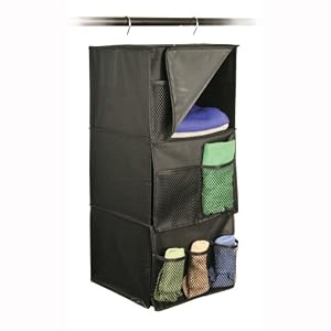 3 Shelf Hanging Closet Organizer by Richards Homewares+D385 by