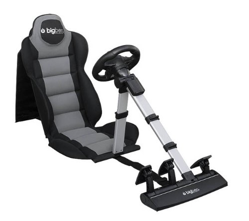 BigBen PS3 - Racing Seat 2 inkl. Lenkrad (PS3/PS2/PC)
