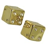Trik Topz Dice Valve Caps pr. Gold