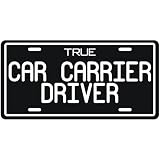 New  True Car Carrier Driver  License Plate Occupations