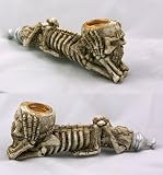 Vertebrate Spinal Column Pipe for Avid Smokers of Flavored Tobacco