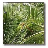 Palm trees - 10x10 Wall Clock