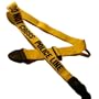 Police Line Do Not Cross Guitar Strap