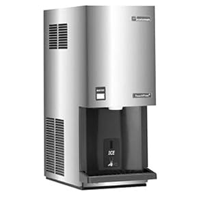 419kQOUmeFL. SL500 AA300  Scotsman MDT4F12A 1H 453 Lb Touchfree Flake Ice Machine/Dispenser