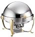 Chafing Dish Royal Gold, rund 55 x 55 x 43 cm