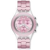 Swatch Full Blooded Pink Ladies Chronograph Watch