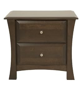 Offspring Kenora 2 Drawer Bookcase, Cocoa