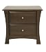 Offspring Kenora 2 Drawer Bookcase, Cocoa