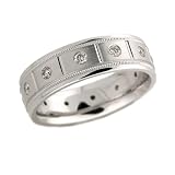 0.5 CT MENS DIAMOND ETERNITY WEDDING BAND