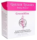 GALILEE TISANES,GreenSlim - Diet Management Herbal Tea Remedy,100 tea bags