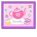 Tea Party Large Purple Personalized Print