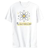 TShirt Mens White  If Straight Pool Were Easy It Would Be Called Quantum Mechanics  Sports Large