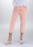 Avenue Plus Size Dyed Skinny Denim Capris