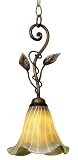 Eden Park Tulip Art Glass Mini Pendant Chandelier