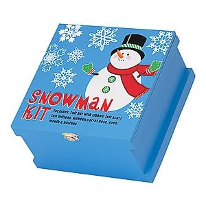 Snowman Building Kit With Box