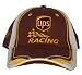 Nascar UPS Racing Hat Cap - Brown / Yellow