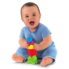 Click here to buy Stack 'n Surprise Blocks - Peek-a-Boo Frog.