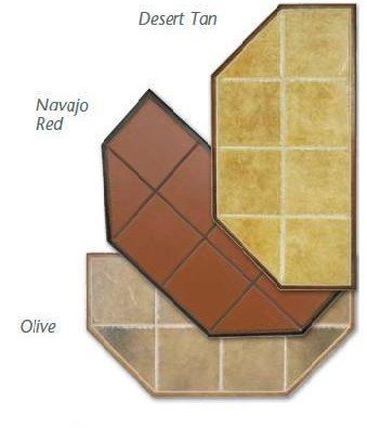 Minuteman PAD-01DT Stove Board Hearth Pad - Desert Tan - 48 X 31 Inch