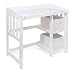 White Changing Table with Desk Conversion