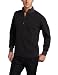 Robert Graham Men's Gunther Mock Neck, Black, Medium