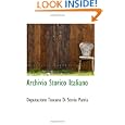 Archivio Storico Italiano Italian Deputazione