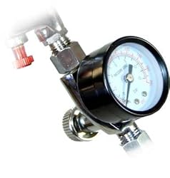 Air Adjusting Valve Regulator with Gauge