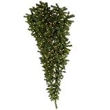 Vickerman 22037 - 6' x 61 American Upside Down 360 Warm White LED Lights Christmas Tree (A117436LED)