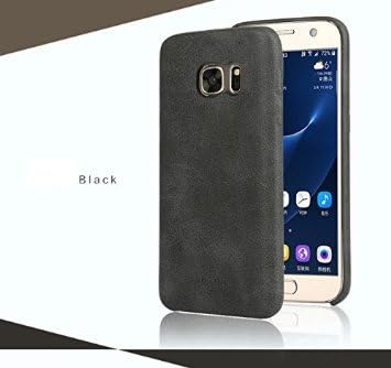 Samsung Galaxy S7, USAMS [ BOB Series ] Soft PU Leather Back Case Cover for Samsung Galaxy S7 ( Black )