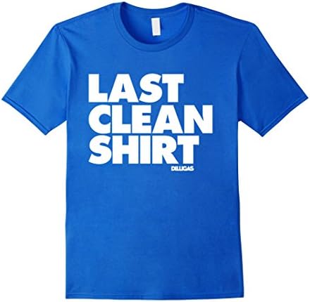 Men's Last Clean Shirt Medium Royal Blue