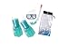 Speedo Kids Mask/Fin/Snorkel Set (Large/X-Large, 2-5, Blue Ocean)