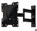 Peerless PA740 Articulating Wall Mount for 22-Inch to 40-Inch Flat Panel Displays (Gloss Black)
