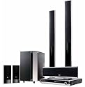 LG LH T 760 PA Heimkino-System (DVD-Player, 5.1 Lautsprecher-System, Receiver, DivX-zertifiziert, HDMI, USB) schwarz-silber