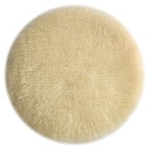PORTER-CABLE 18007 6-Inch Lambs Wool Hook and Loop Polishing Pad
