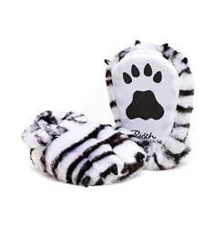 White Tiger Youth Slippers