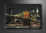 Bilder versandkostenfrei . 1 Bild auf Leinwand New York , fertig gerahmt auf Keilrahmen riesig 120 cm XXL. Art-Nr 5055 Lounge Bilder mit Bilderrahmen. Ausführung Poster Plakat Kunstdruck als Wandbild mit Rahmen. Günstiger als Ölbild oder Gemälde.